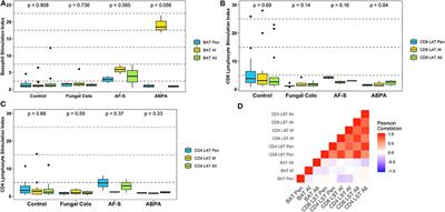 Evaluation of Cellular Responses for the Diagnosis of Allergic Bronchopulmonary Mycosis: A Preliminary Study in Cystic Fibrosis Patients